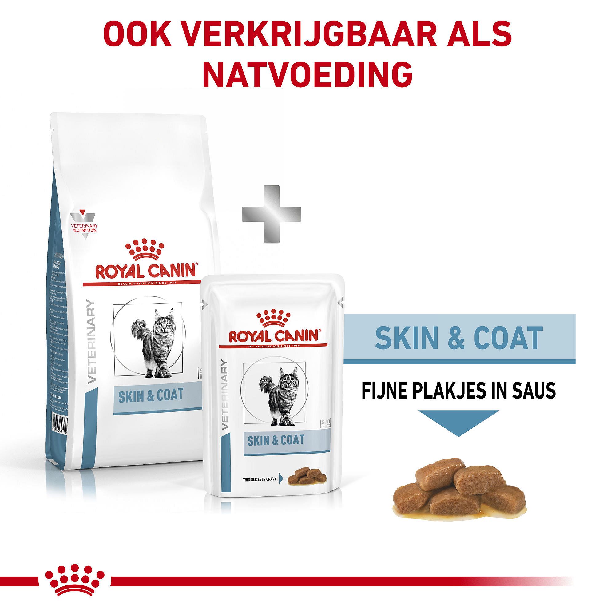 ROYAL CANIN® Skin & Coat 1,5kg - Dieetvoeding voor als je volwassen kat en/of gesteriliseerde kat een huidaandoening of overmatige haaruitval heeft
