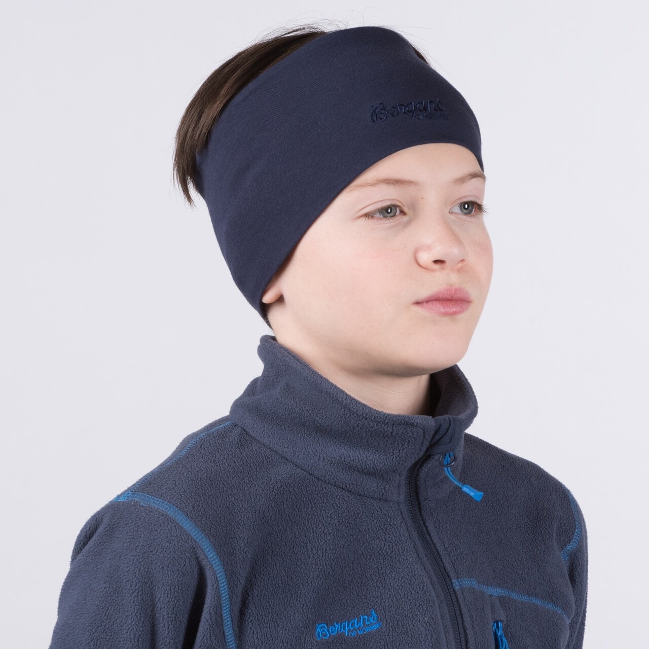 Bergans Youth Cotton Headband<br>Mykt og deilig pannebånd til barn!