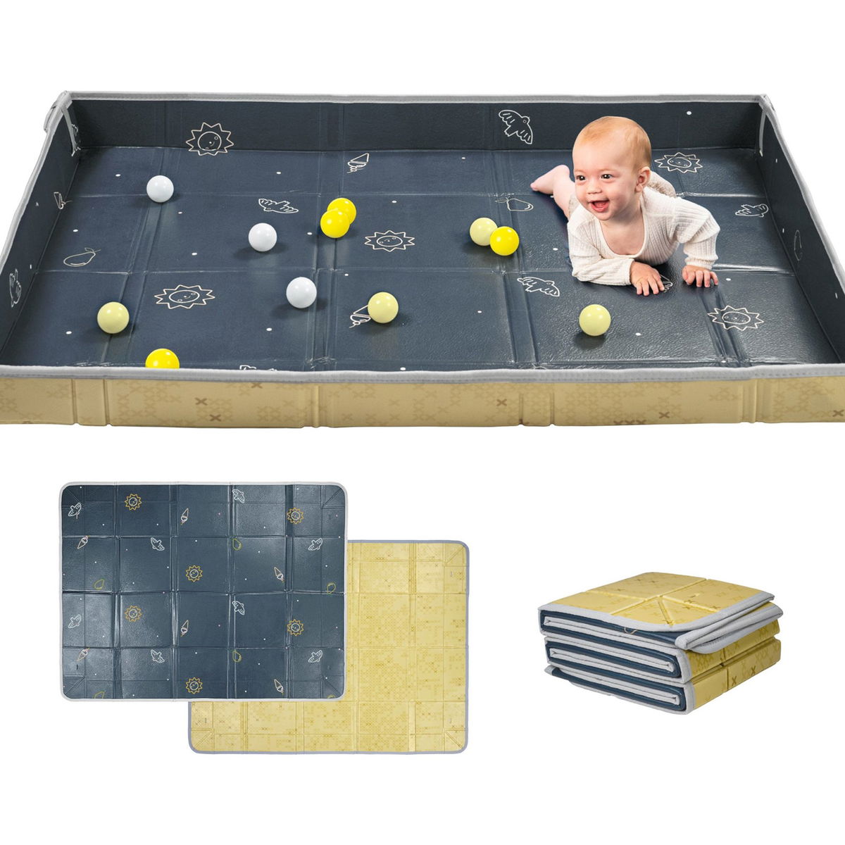 Taf ToysTaf Toys   faltbare Spielmatte  marine