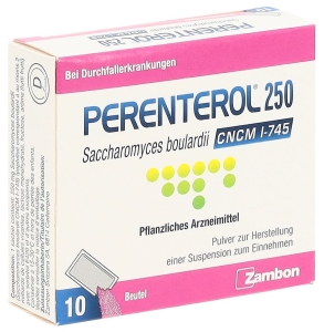 PERENTEROL Pulver 250 mg, 10 Stück