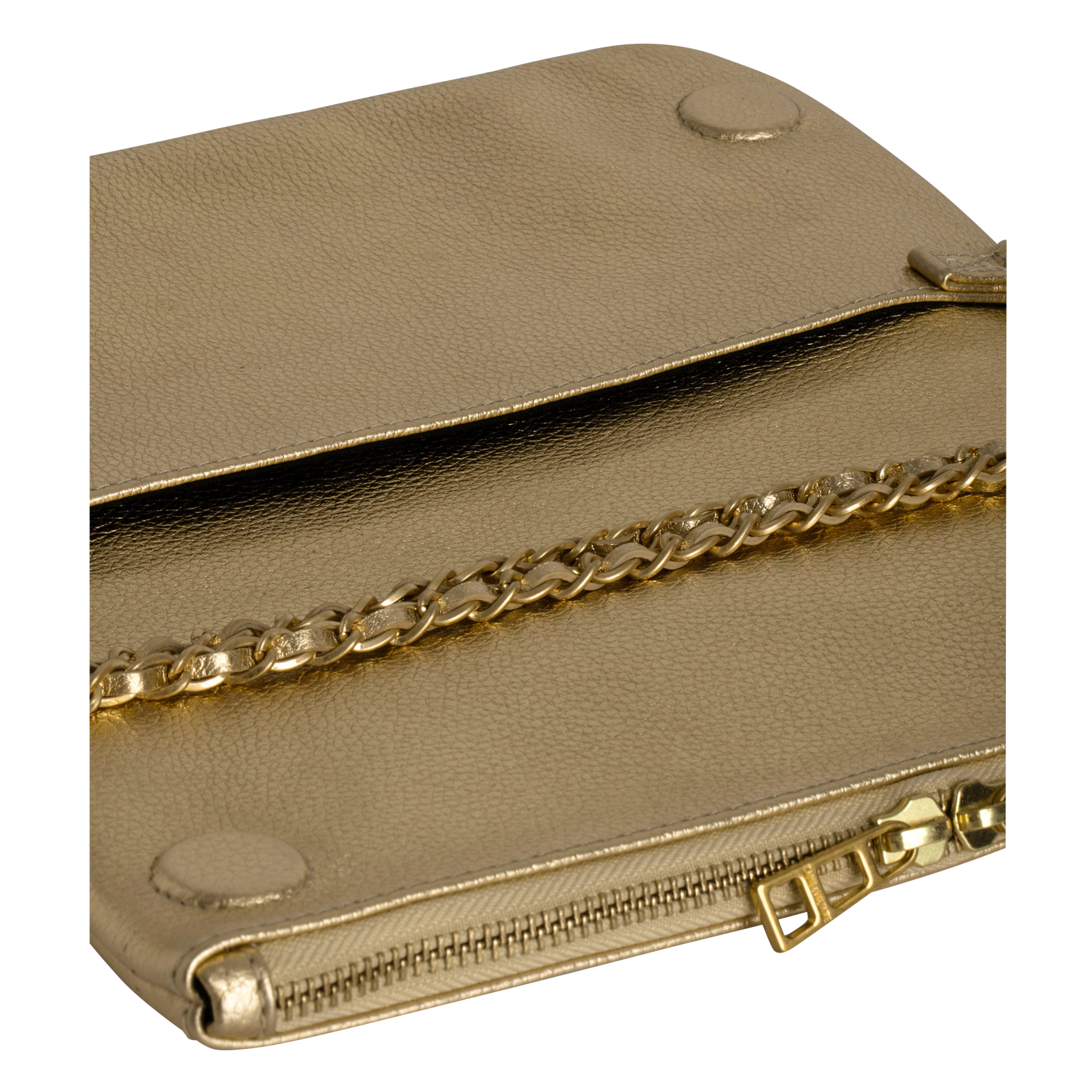ROCK WINGS - Pochette en cuir | Jaune