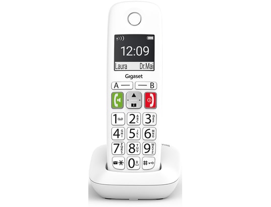 GIGASET - Téléphone sans fil E290 BLANC