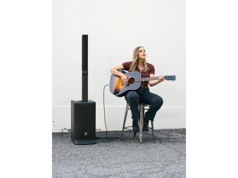 JBL Professional PA-System EON ONE MK2 Wiederaufladbare All-in-One-Säulen-PA mit integriertem Mixer und DSP