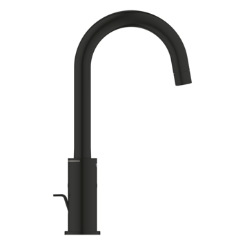Grohe Wastafelmengkraan Start L-Size met waste Mat Zwart