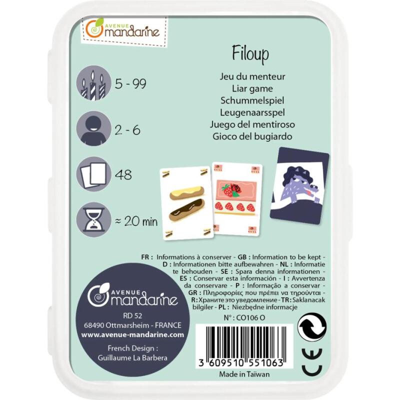 Jeux de cartes, Filoup - Multicolore