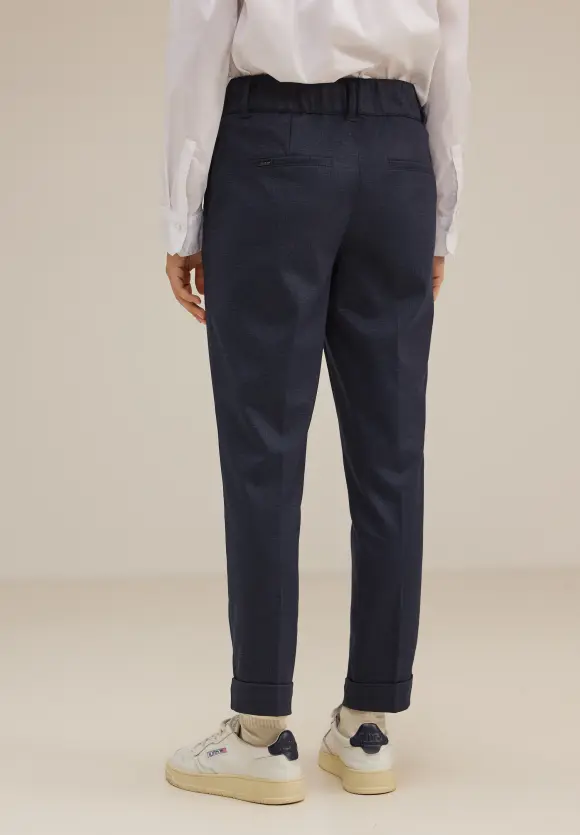 Casual Fit Chinohose - deep blue