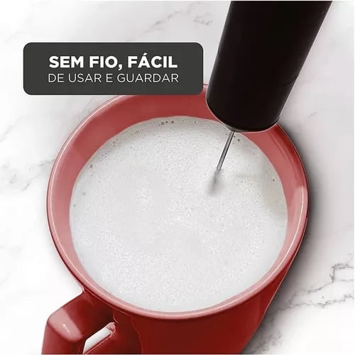 Mini Mixer Misturador Multiuso M150 Black + Decker Cafe Whey Cor Preto
