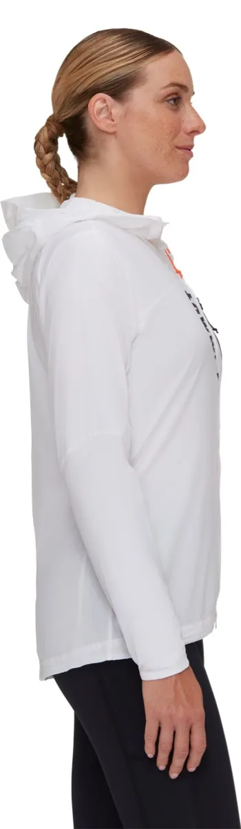 Mammut Women's Aenergy WB Hooded Jacket White-Black