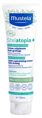 Crème relipidante anti-grattage certifiée BIO Stelatopia+ Mustela - 150ml