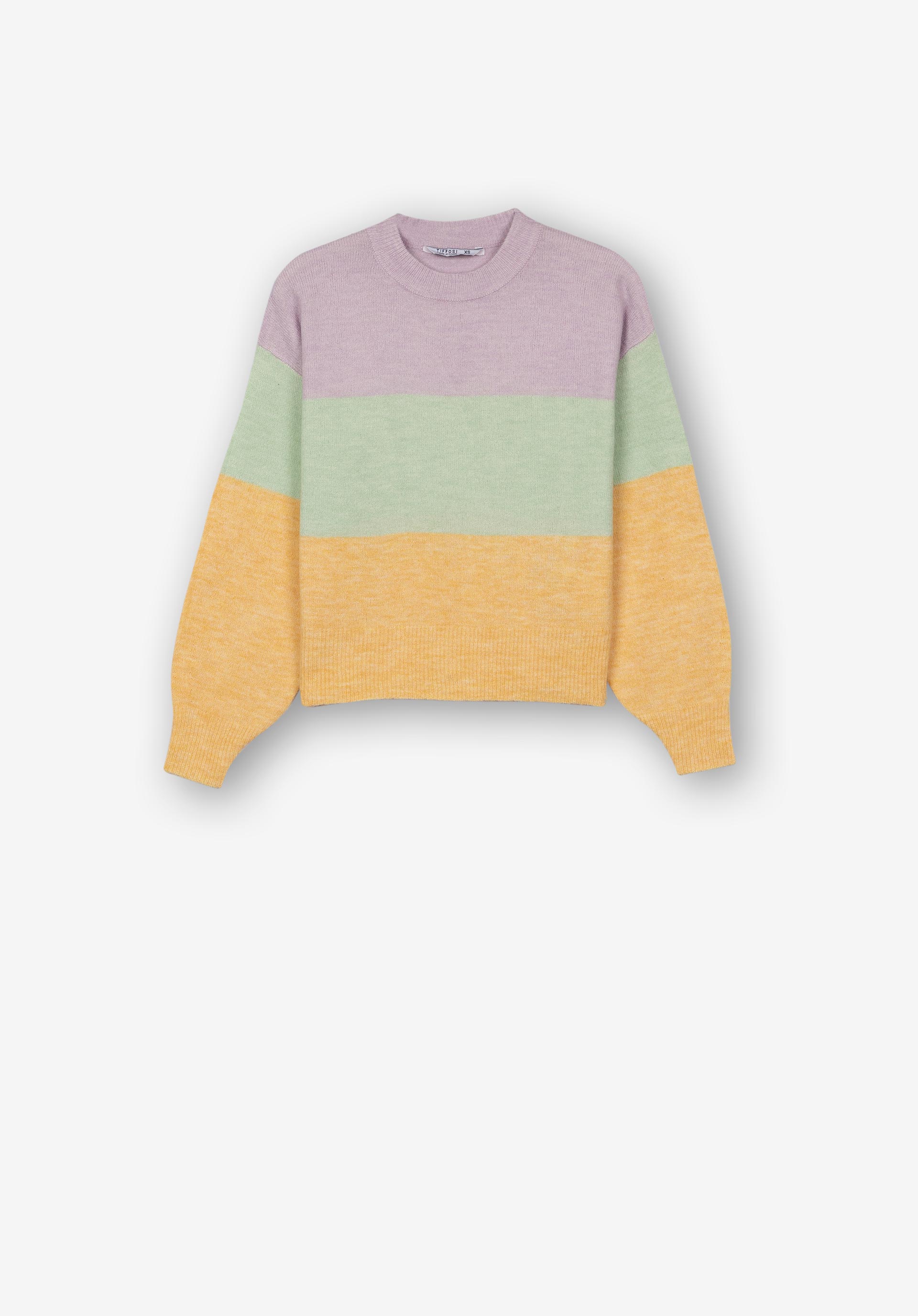 Camisola de Malha Tricolor