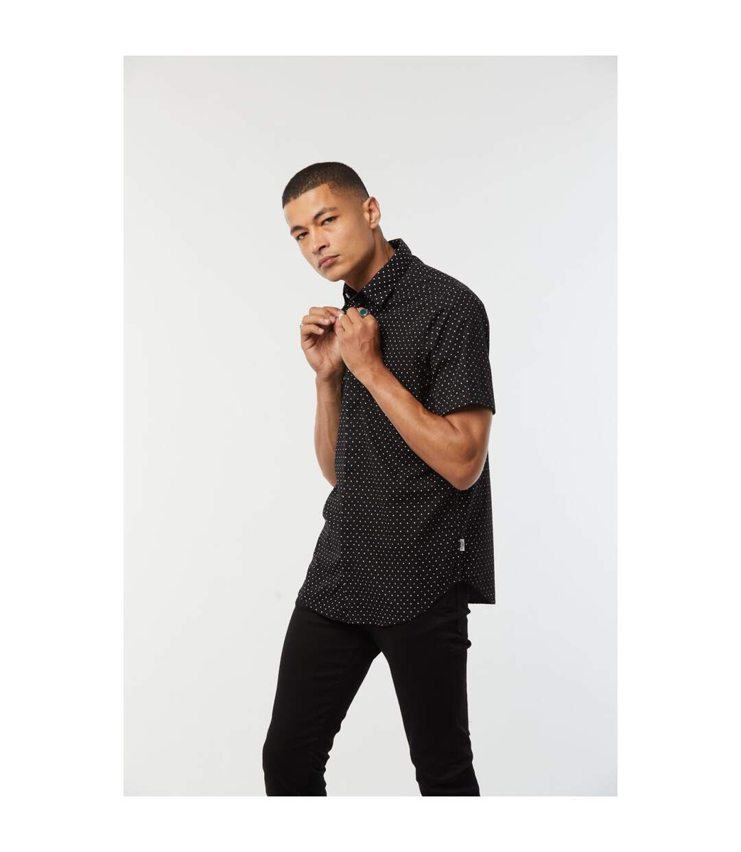 Chemise manches longues coton slim DIVOK