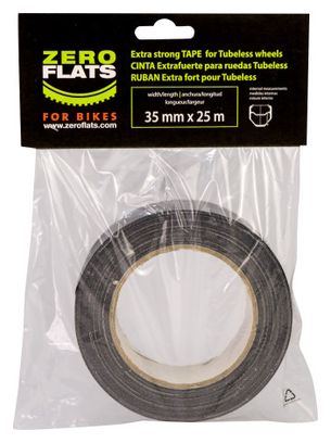 Fond de Jante Tubeless Zero Flats Technical Tape 25 m
