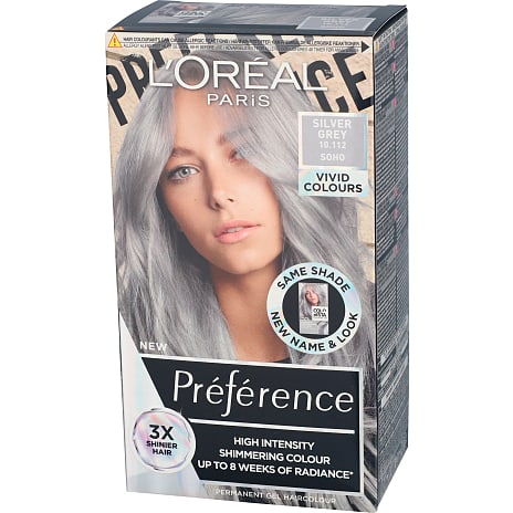 Permanent hårfarve 10.112 Silver Grey