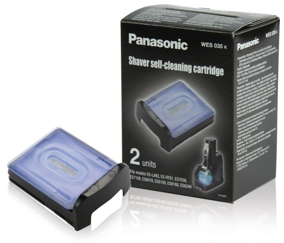 Panasonic WES 035 K503 Reinigungskartusche Zubehör Haarentfernung Herren