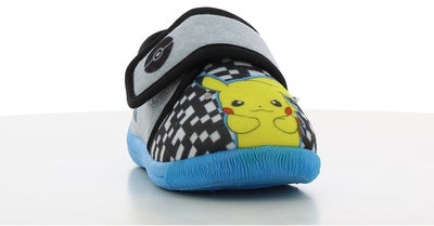 Pokémon Slippers, Grey/Blue