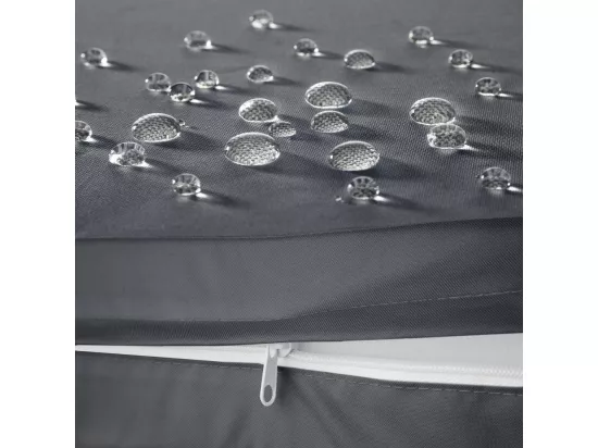 Bain de soleil transat grise 190 x 62 x 74.5 cm 2208056