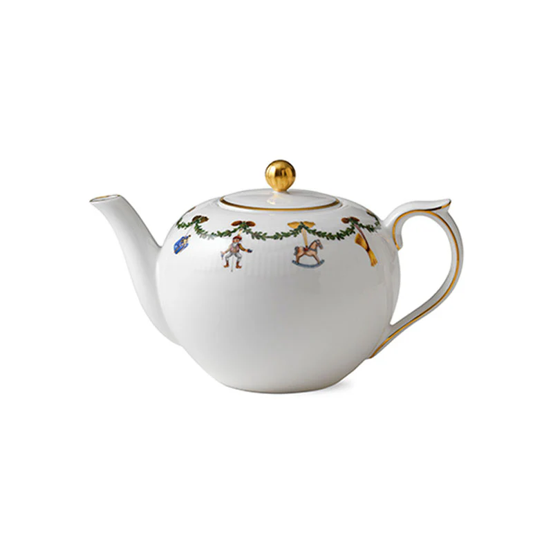 Royal Copenhagen  Stjerne Riflet tekande med låg - 140 cl.