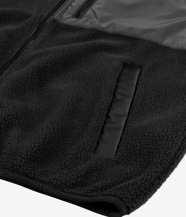 Iriedaily Auf Deck Fleece Weste (uni black)