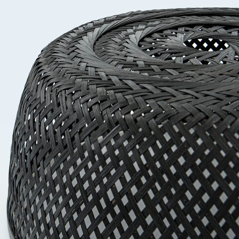Suspension 'Lawa' nid d'abeille noire