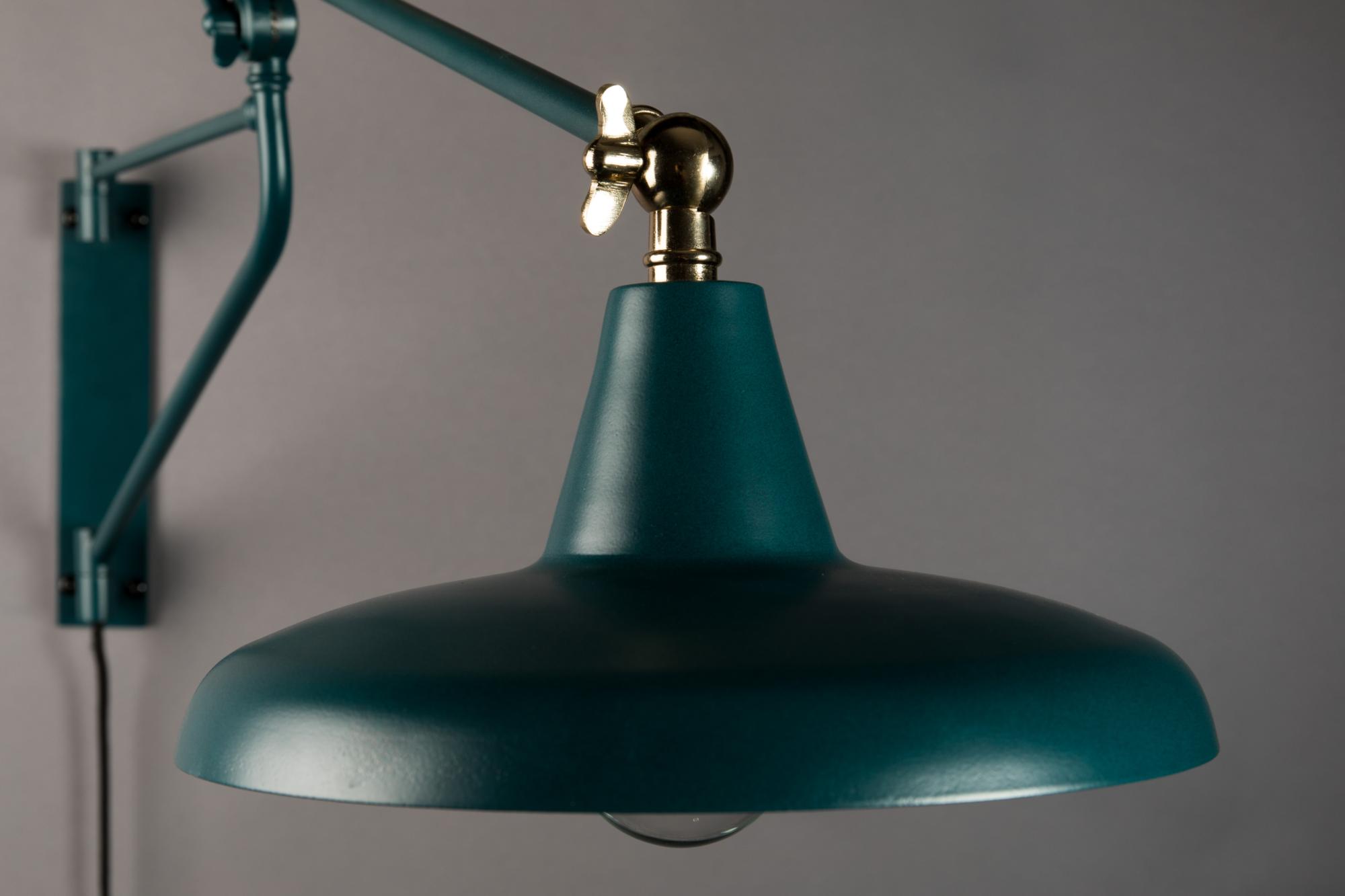 Wandlamp Hector teal