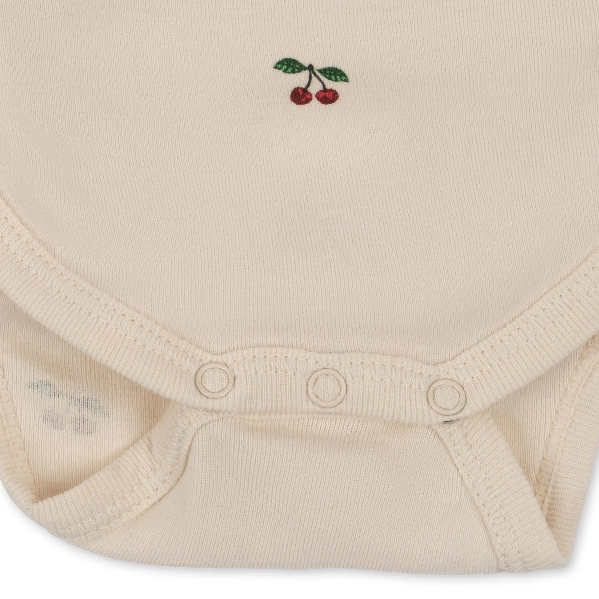 langærmet body til nyfødt - cherry - 0-1M