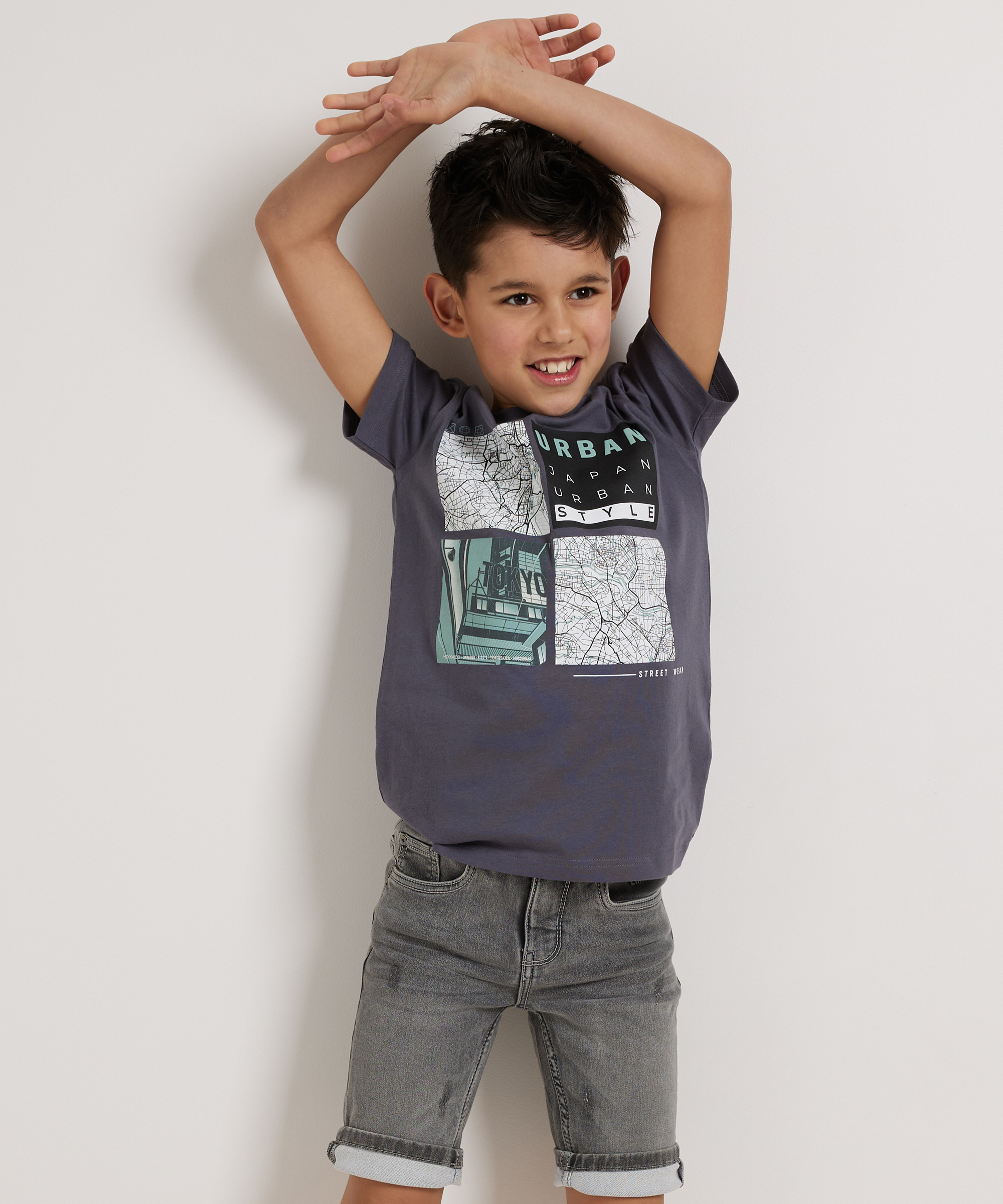 t-shirt vierkante fotoprint