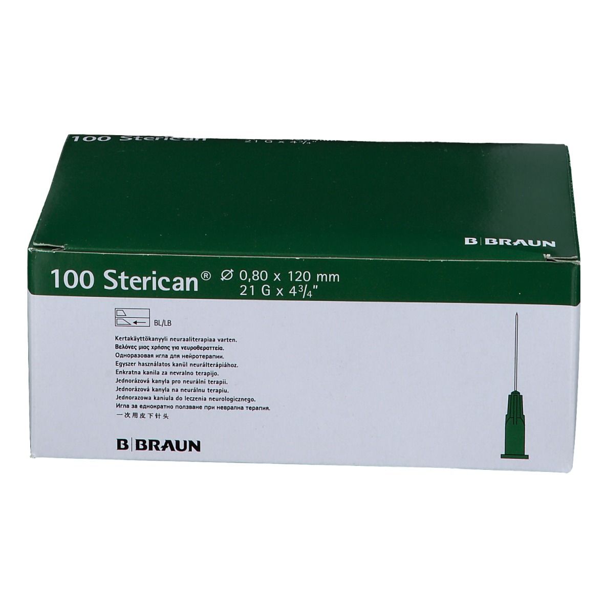 Sterican® zur Neuraltherapie G 21 4 3/4 0,80 x 120 mm