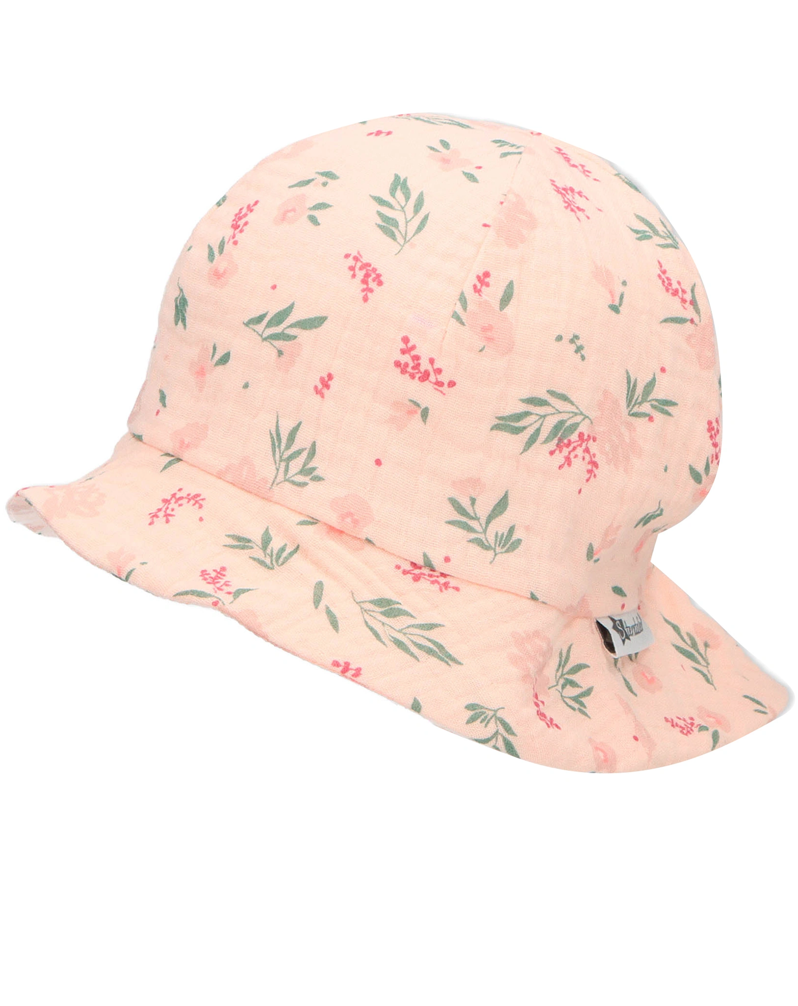 Musselin-Flapper LEAVES in rosa