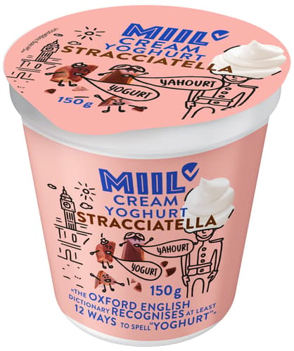Miil Sahnejoghurt Stracciatella 10%