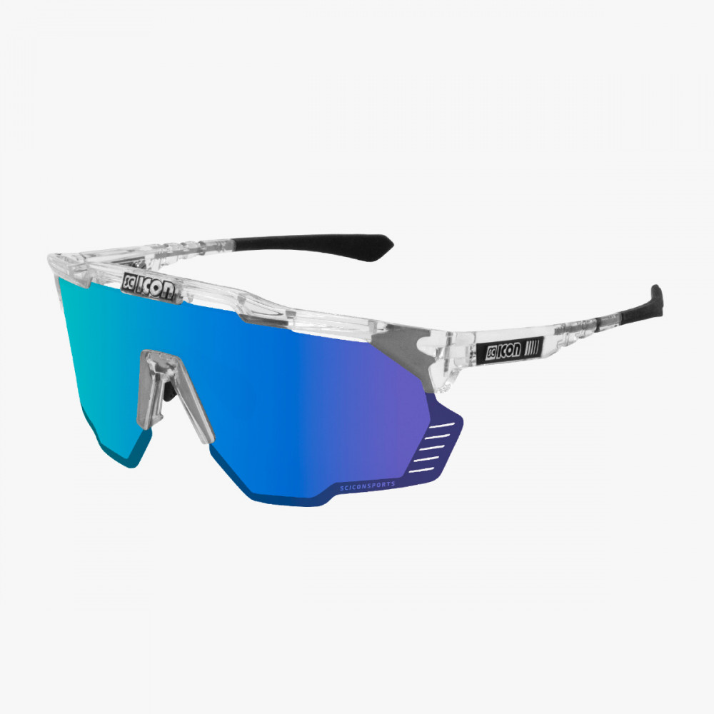 Scicon Aeroshade Kunken solbriller Crystal/ multimirror blå