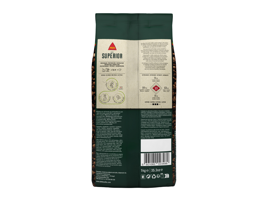 CAFÉ DELTA GRÃO LOTE SUPERIOR 1KG