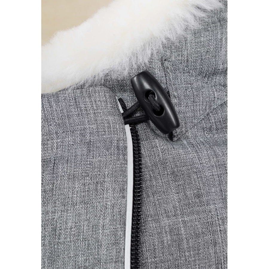 Werner Christ Baby Lammfellfußsack TULA VARIO grigio