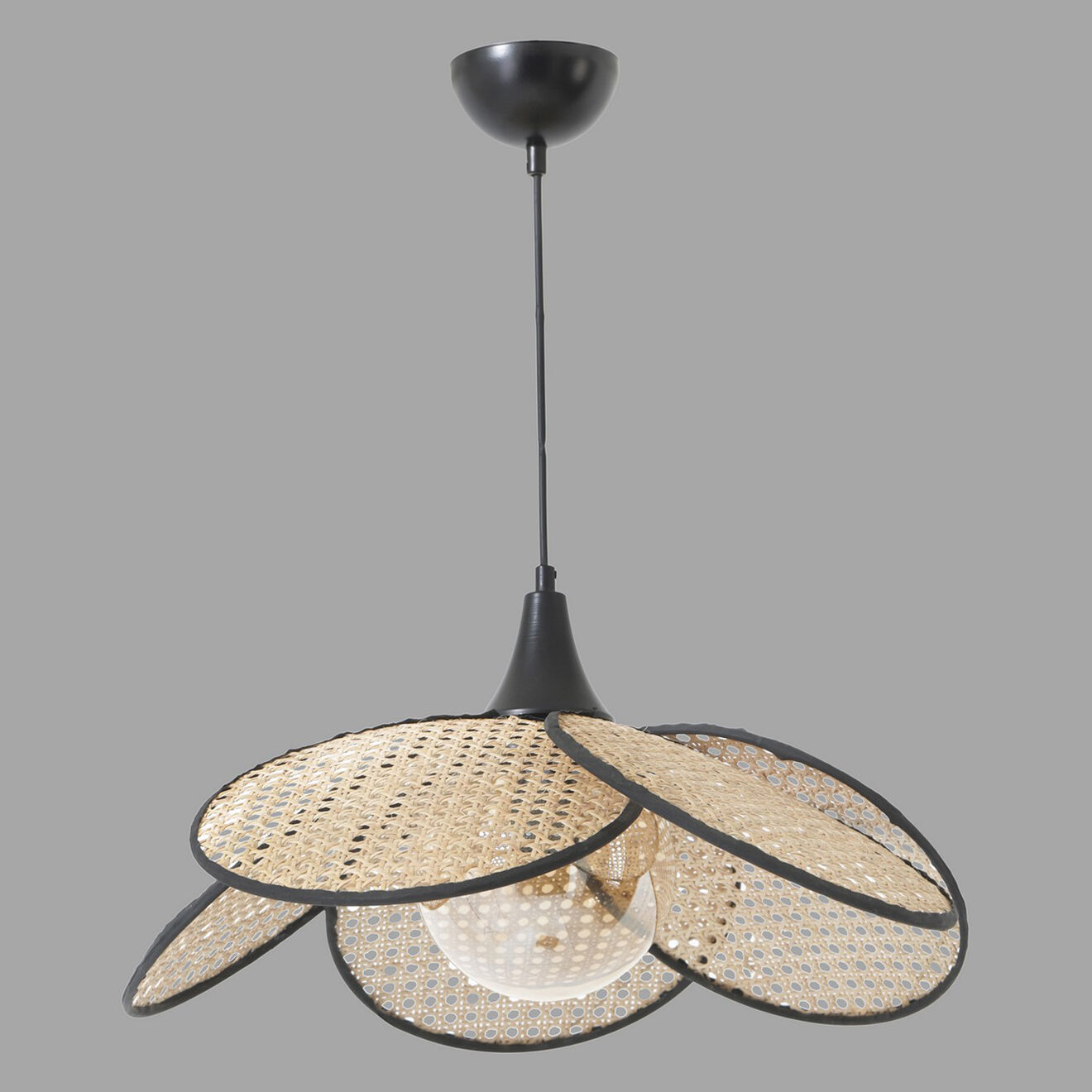 Sheen Suspension Pervane fumé/beige - D.45x80 cm