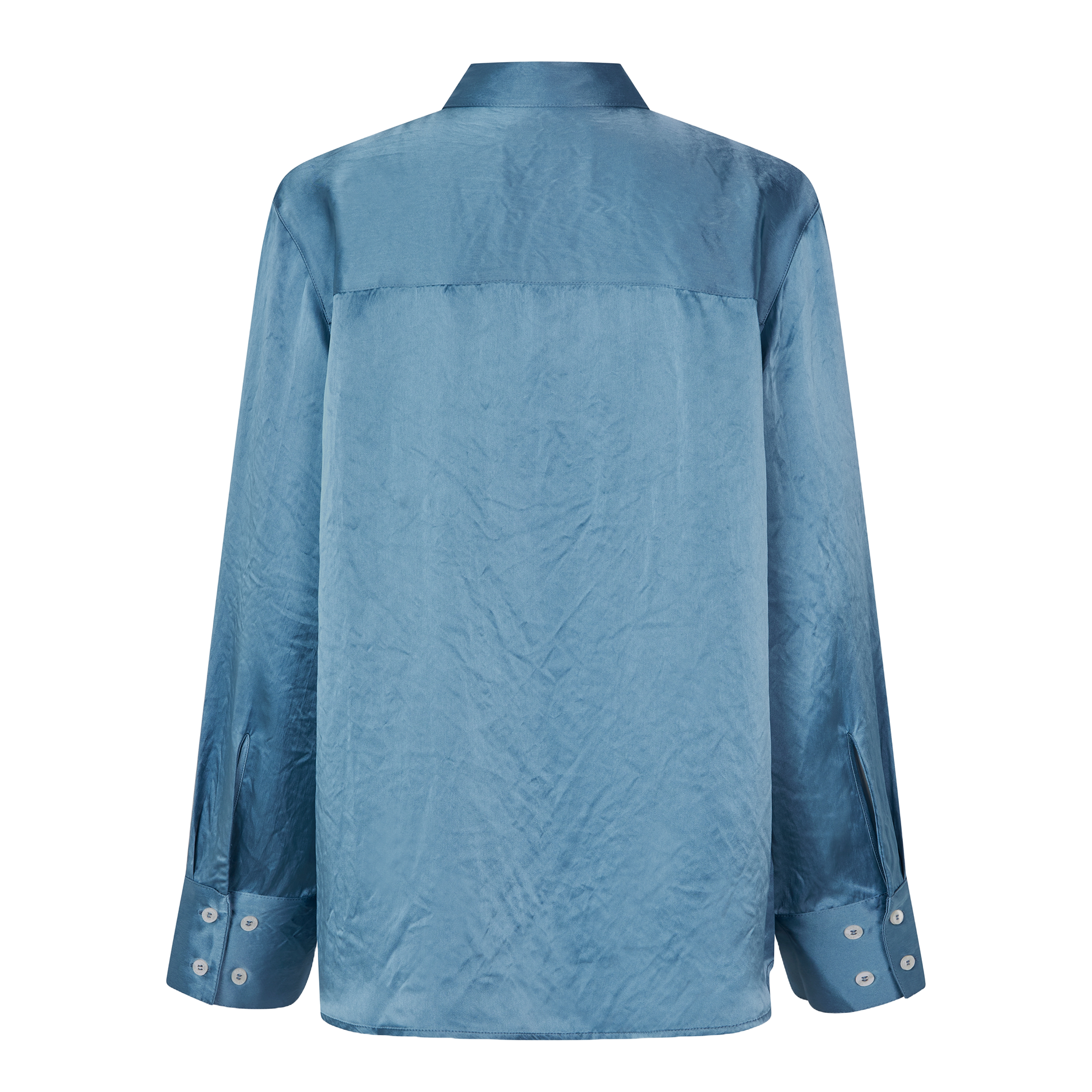 SANOK - Chemise ample boutonnée | Bleu
