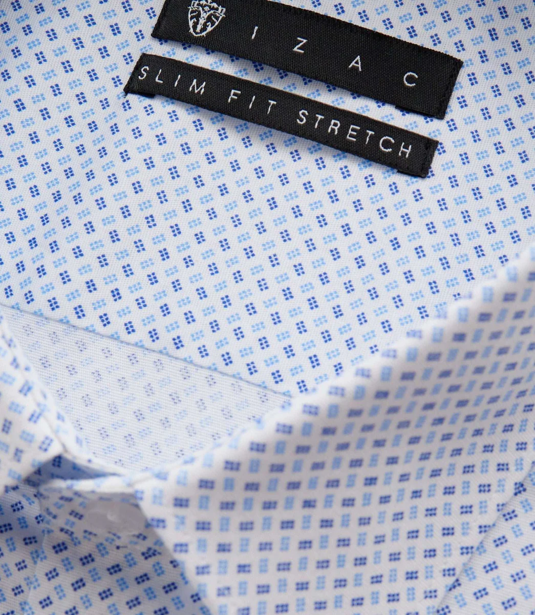 Chemise ville bleue 