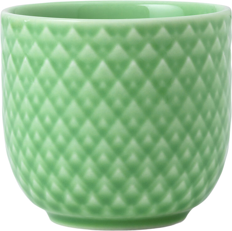 Lyngby Porcelæn Rhombe Color Æggebærger Ø5 cm grøn Grøn