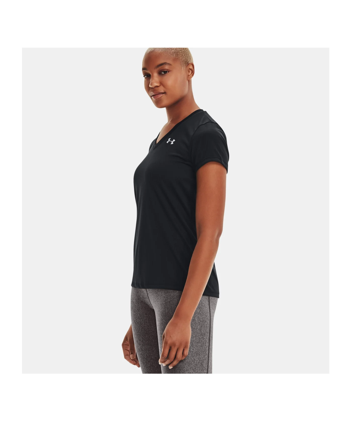Under Armour Tech V-Neck T-Shirt Damen F002