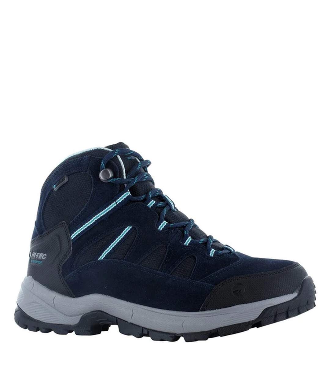 Hi-Tec - Bottines de marche BANDERA LITE - Femme (Bleu foncé / Menthe / Noir) - UTFS10042