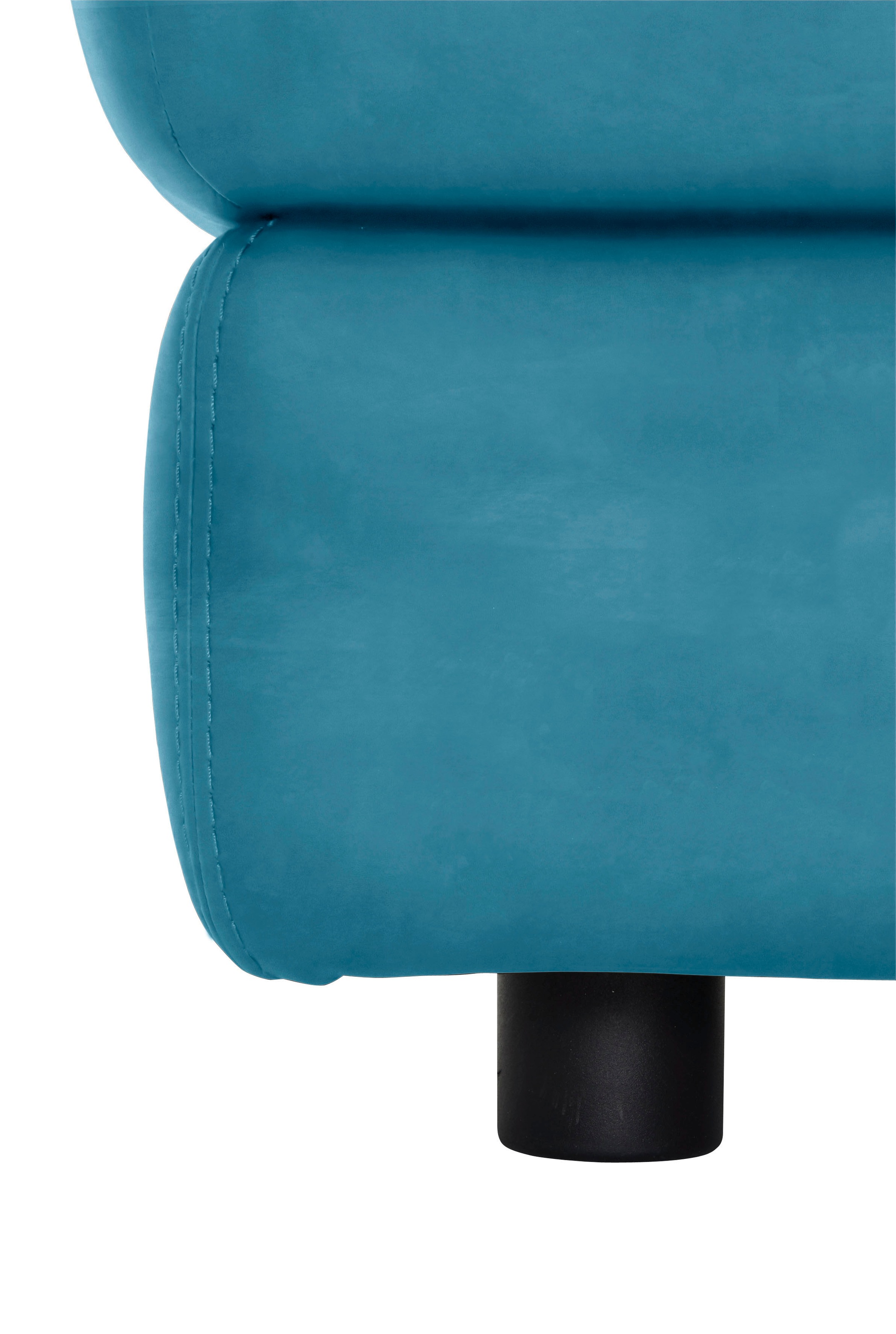 CALIA ITALIA Hocker »Gaia, in edlem Design und mit erstklassigem Sitzkomfort« aus pflegeleichtem Luxus-Microfaser Ginevra Hydro Care