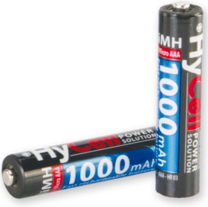 HyCell - Oplaadbare Batterijen - Micro AAA - 4 Stuks - NiMH 1000 mAh