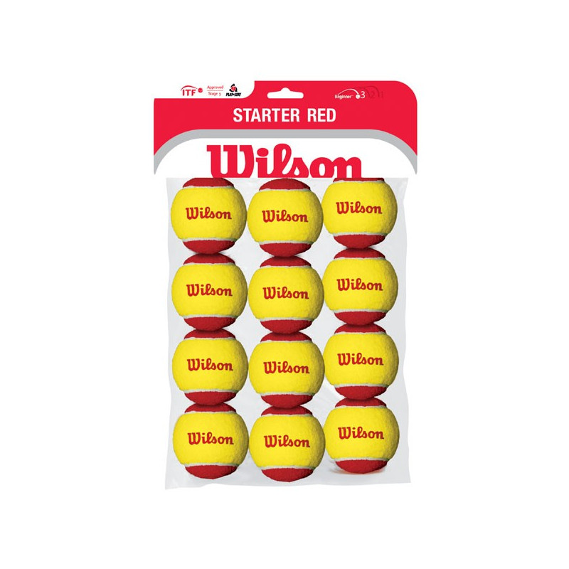 Sachet 12 balles Starter Red
