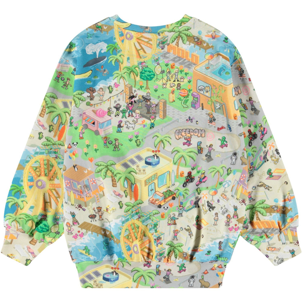 Køb Molo Pixelcation Monti Sweatshirt