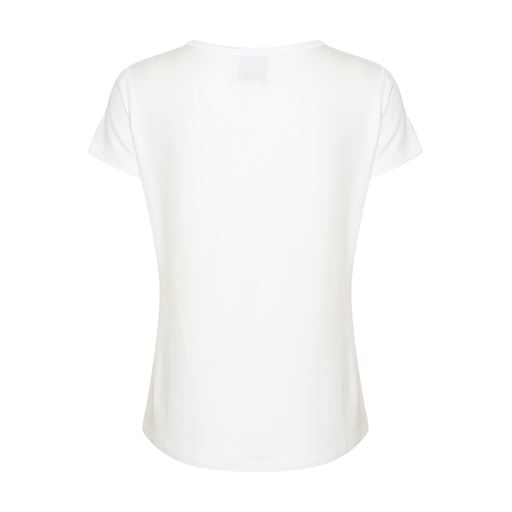 My Essential Wardrobe 16 The Modal Tee T-shirt, Bright White, S