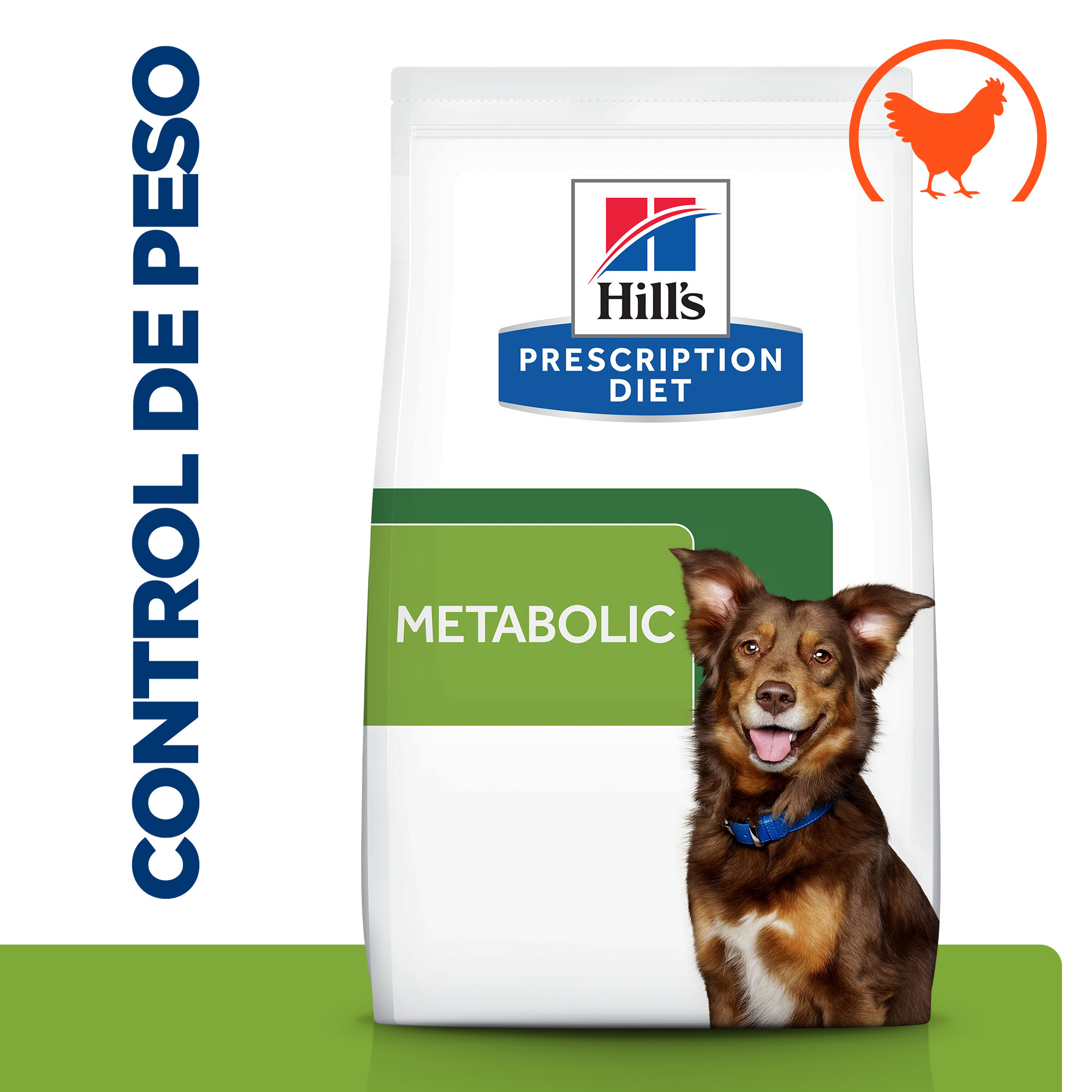Ração Hill's Prescription Diet Metabolic com Frango para Cães
