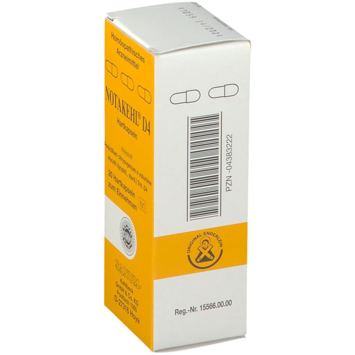 Notakehl® D4 Kapseln
