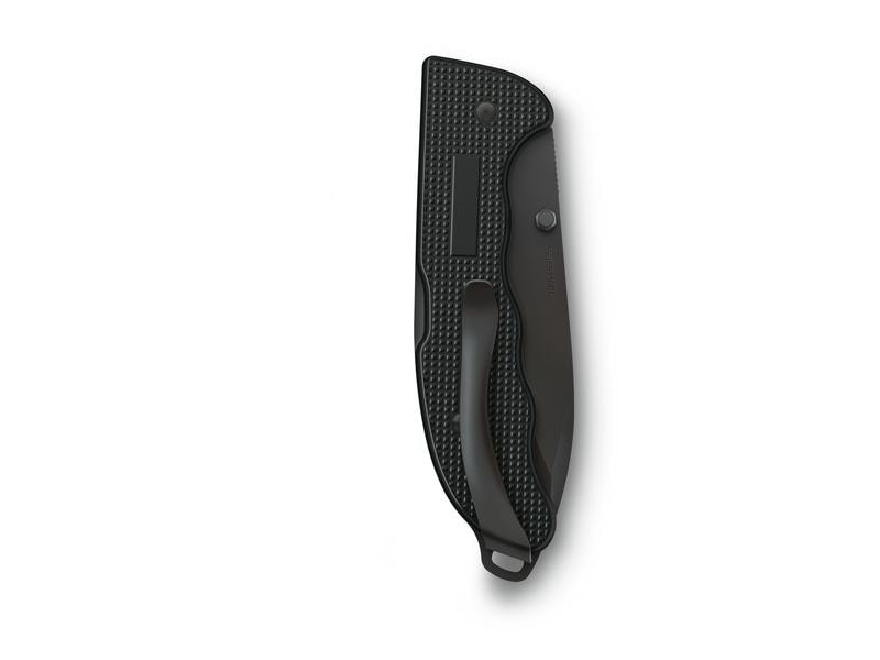Victorinox Taschenmesser Evoke BS Alox 136 mm, Schwarz Klappbares Messer für Alltagsabenteuer