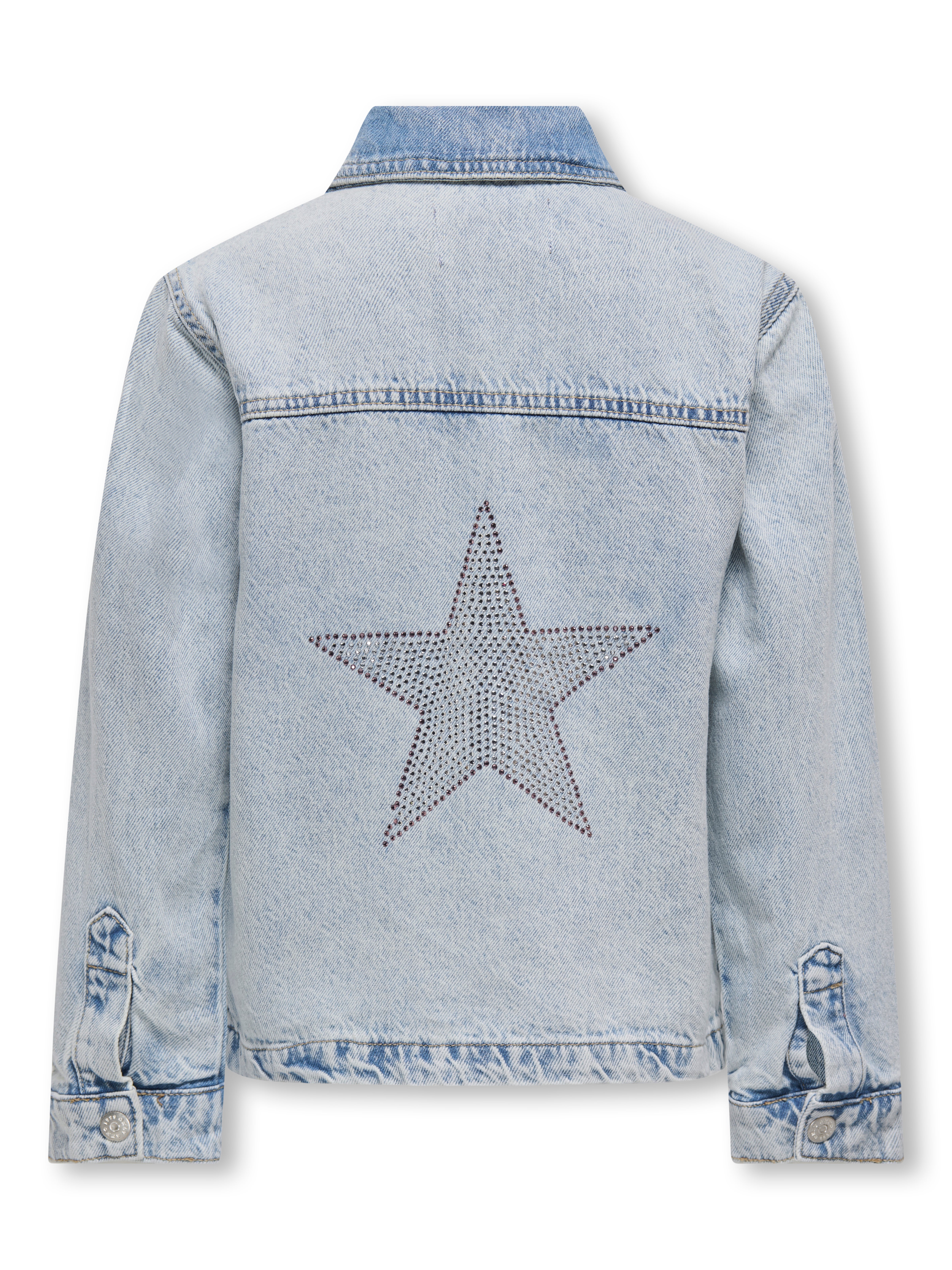 KOGCARLY Jeansjacke Light Blue Denim