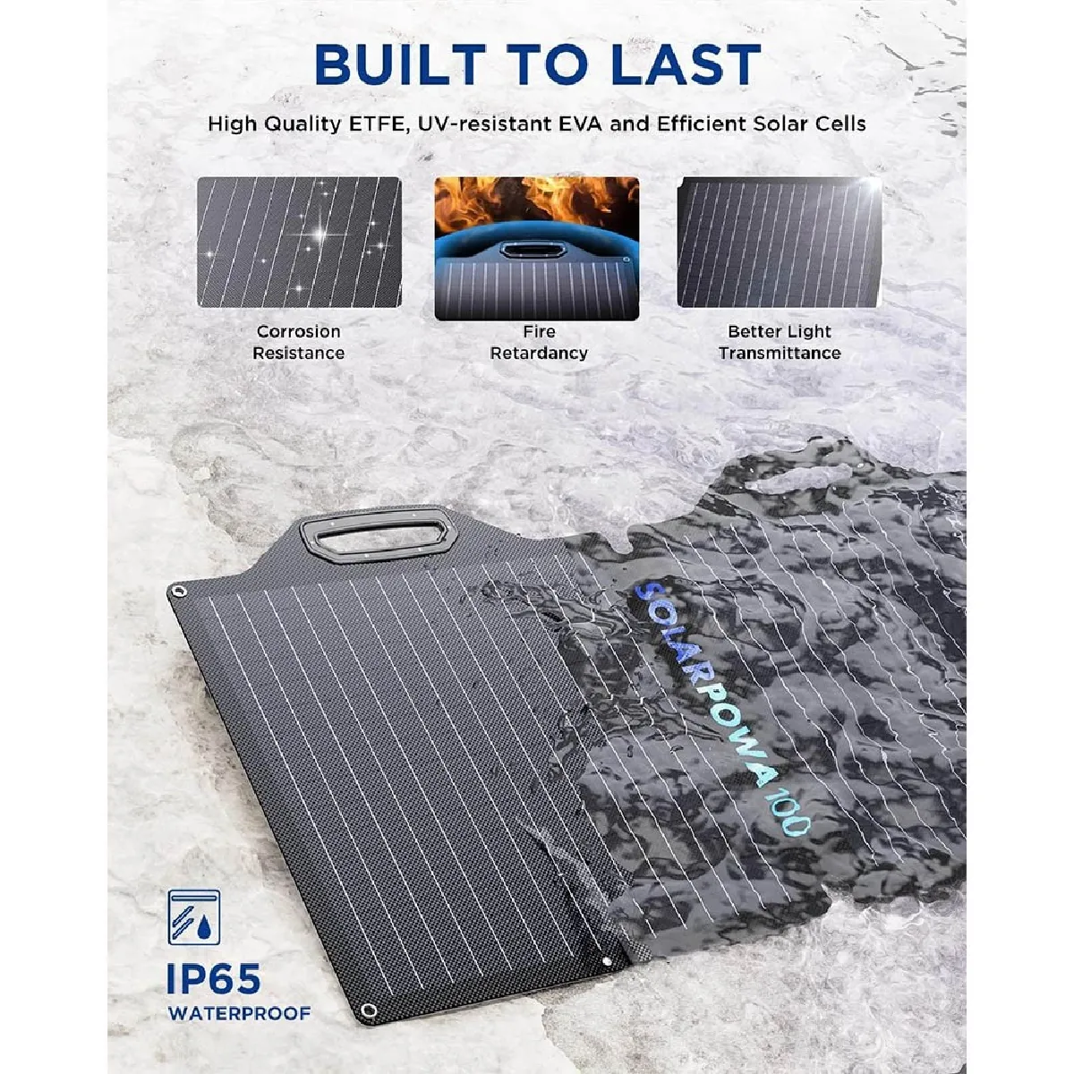 Bigblue SolarPowa 100 Panneau Solaire Pliable 100W