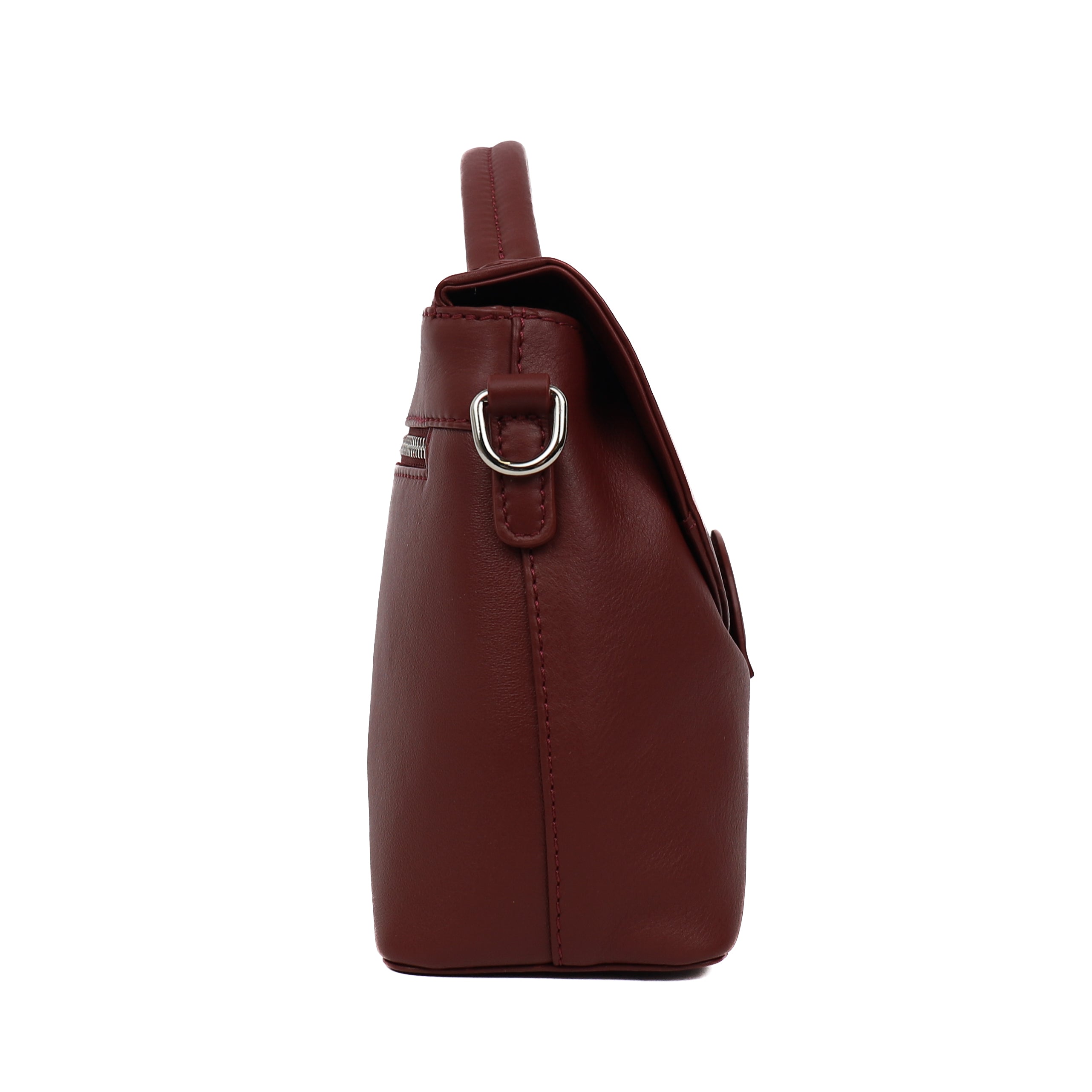 Hand-/schoudertasje 'Maddy' Bordeaux Bordeaux