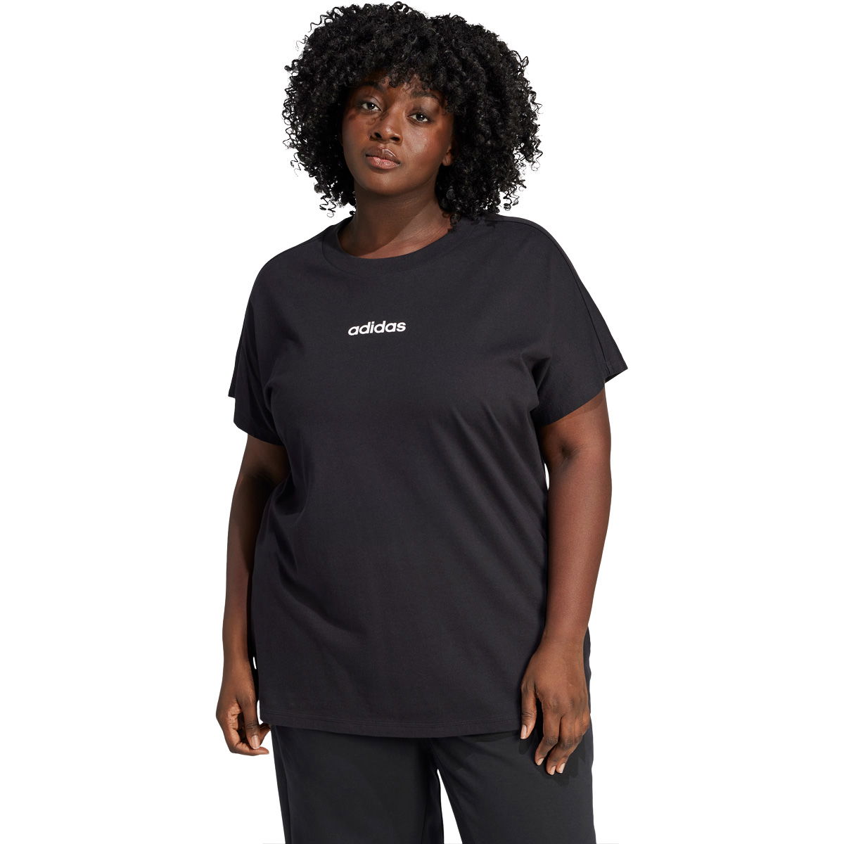 adidas Plus Linear T-shirt Dame